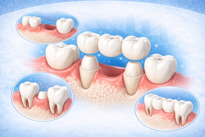 Benefits of dental bridges in Chennai